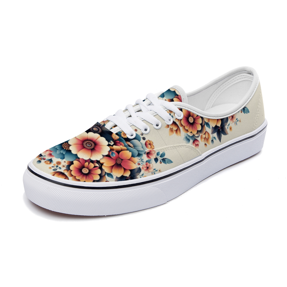 Unique Flower Low Canvas