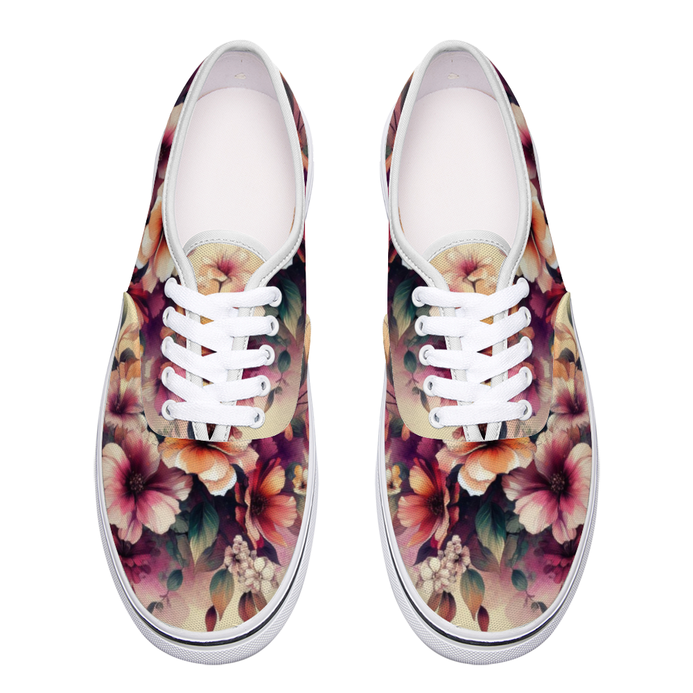Unique Flower Low Canvas