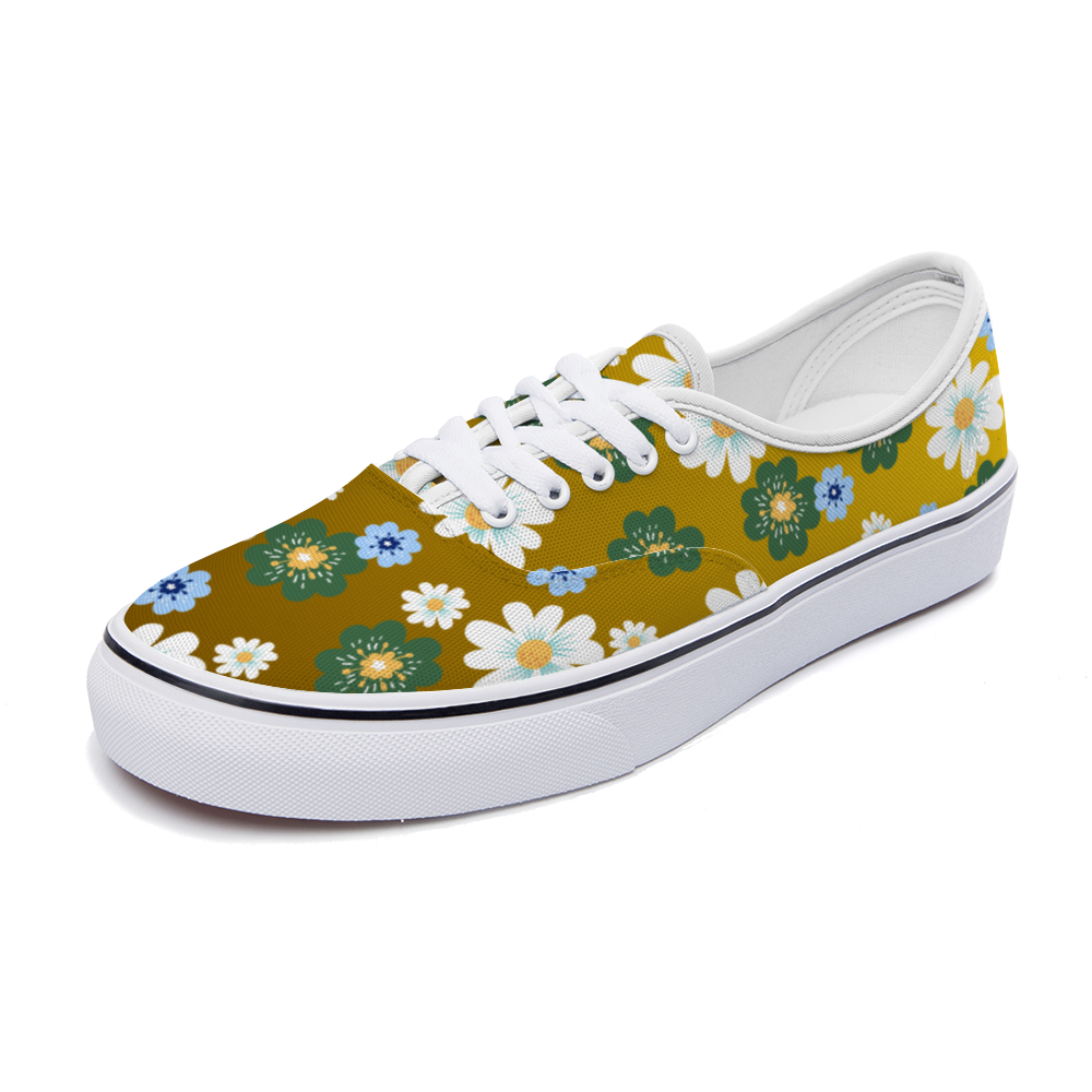 Unique Flower Low Canvas