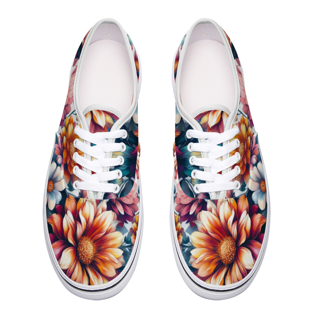 Unique Flower Low Canvas